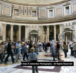 Rome Italy's Pantheon interior