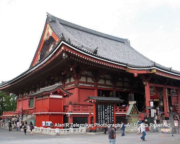 Japan Tokyo Sensoji Temple Building