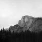 Yosemite's Half Dome from Camp Curry