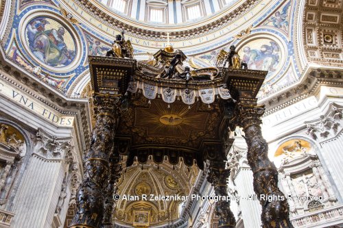 St Peter's Baldacchino Interior