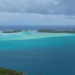 Bora Bora lagoon looing southwest