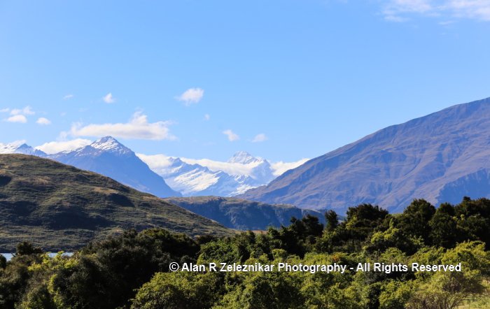 Mt Aspiring from the foothills
