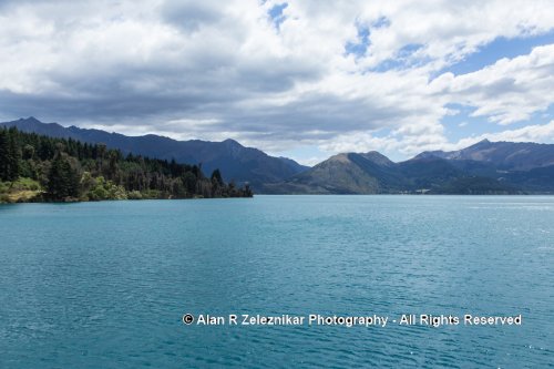 Mountains above Lake Wakatipu