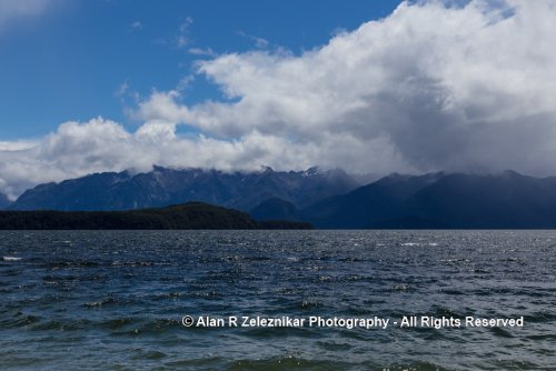 Mountains and Lake Manapouri