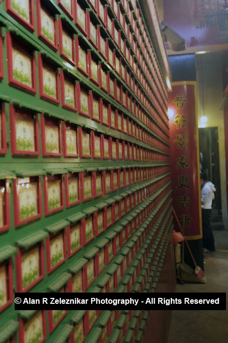 Man Mo Temple Prayer Boxes