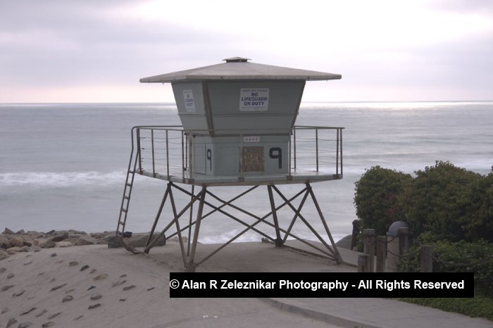 Oceanside California Tower 9 Rear HDR