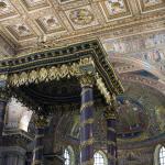Interior of Rome, Italy's Santa Maria Maggiore