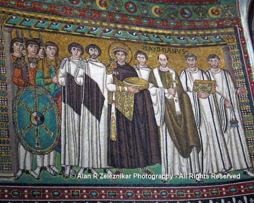 Italy Ravenna San Vitale Justinian Mosaic