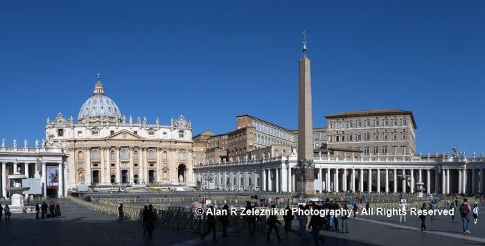 St Peter's Square Panorama