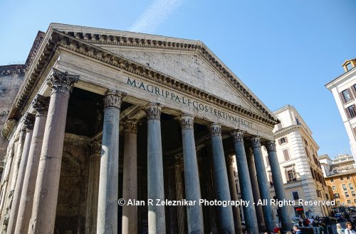 The Pantheon in Rome, Italy