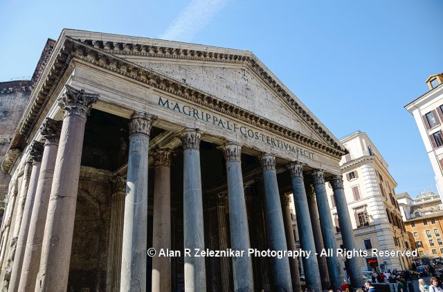 The Pantheon in Rome, Italy