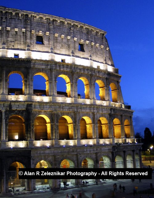 The Colosseum at Twilight