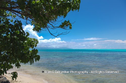 Tahiti from Moorea