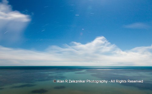 Under a Tahitian Moon - timelapse of the Moorea reef looking due south