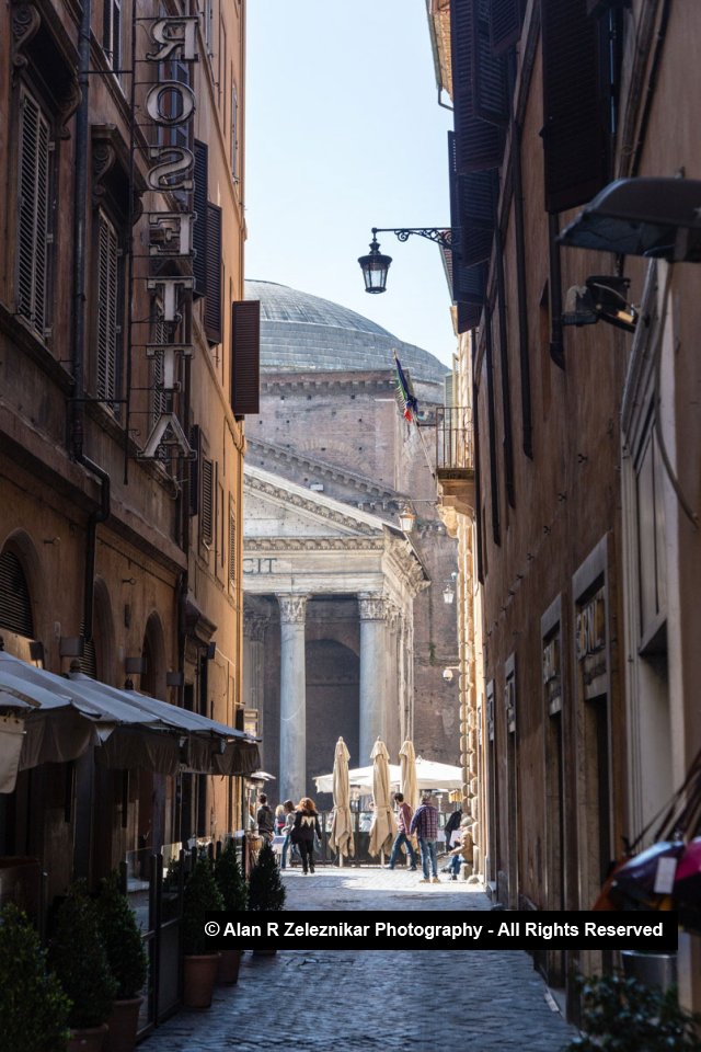 Approaching the Pantheon